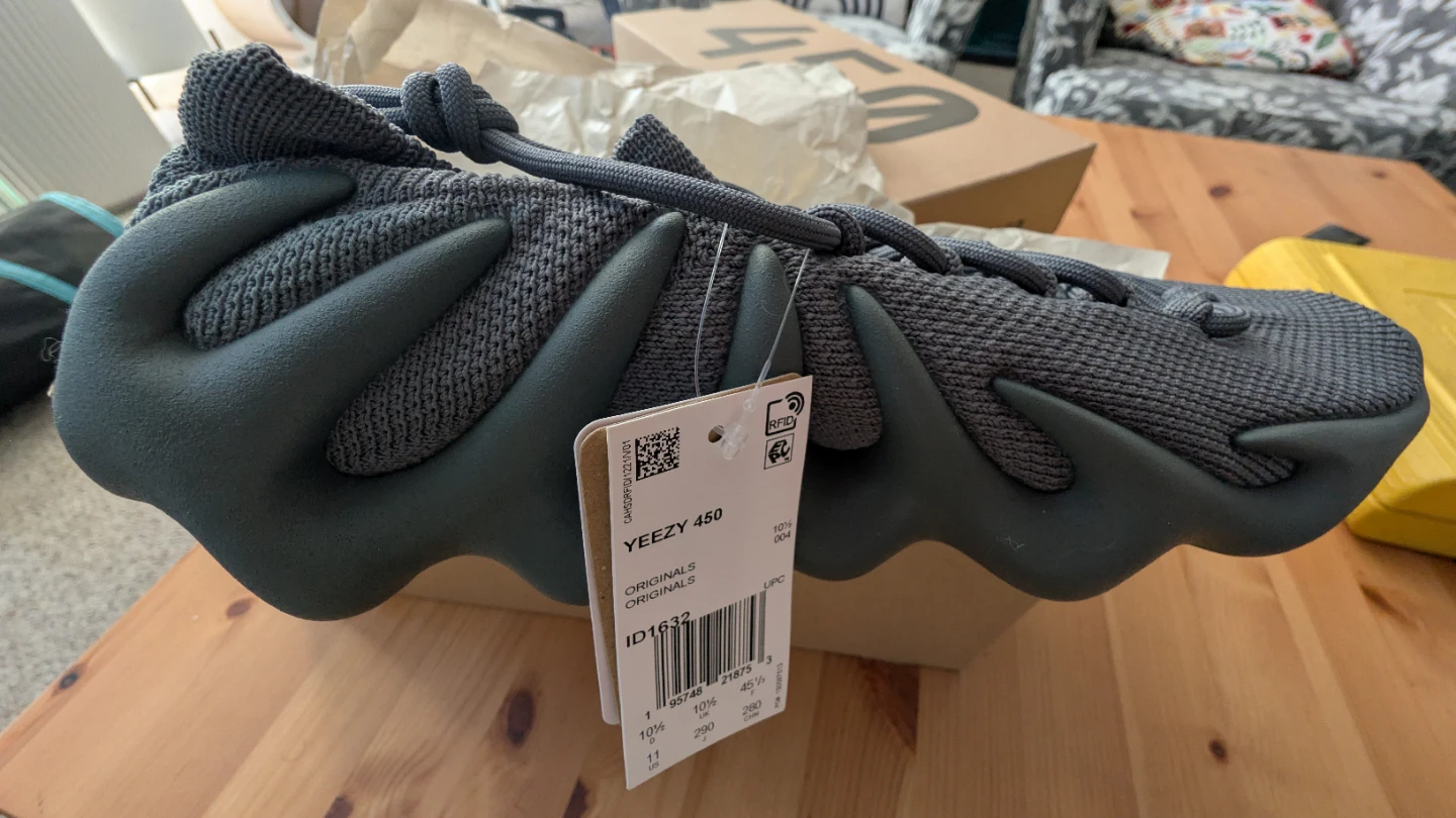 Adidas Yeezy 450 Shoes Size US 11 - photo 5