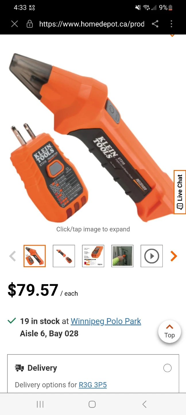 Klein Tools Non-Contact Voltage Tester & Circuit Breaker Finder - photo 4