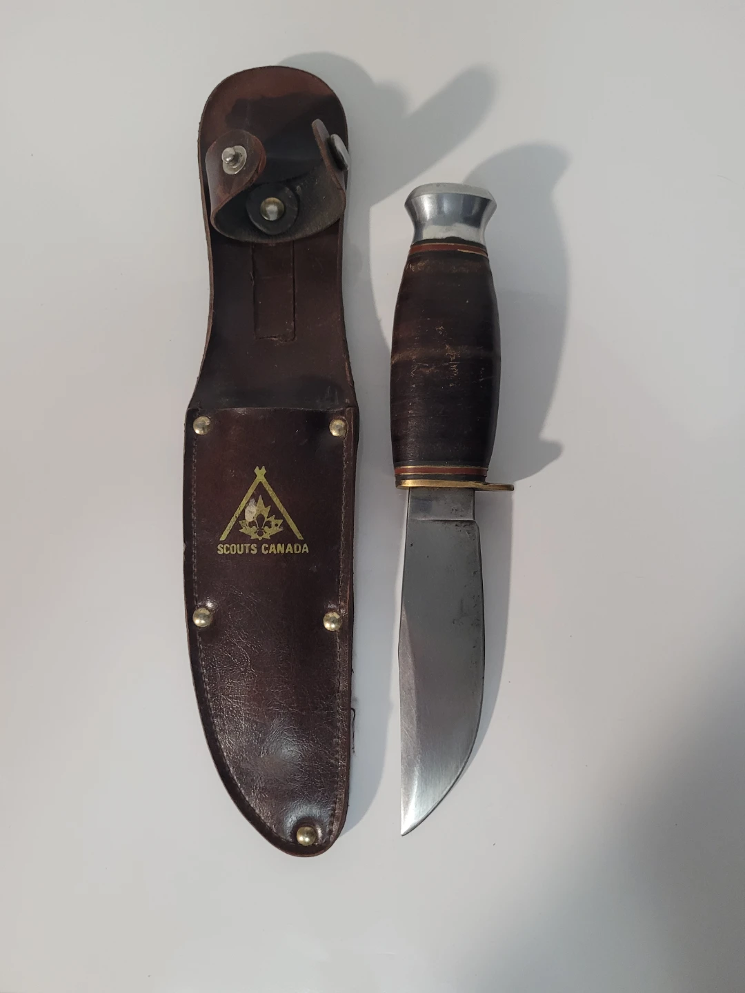 Scouts Canada Fixed Blade Knife with Sheath - photo 3