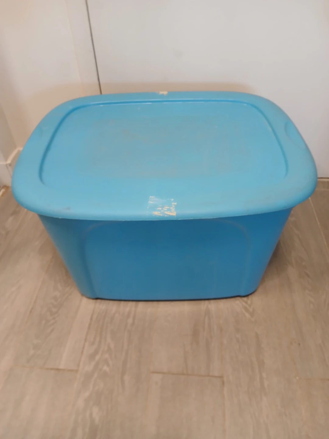 Tuff Store Blue Storage Box 63L & 80L Storage Tote. BOTH $25.