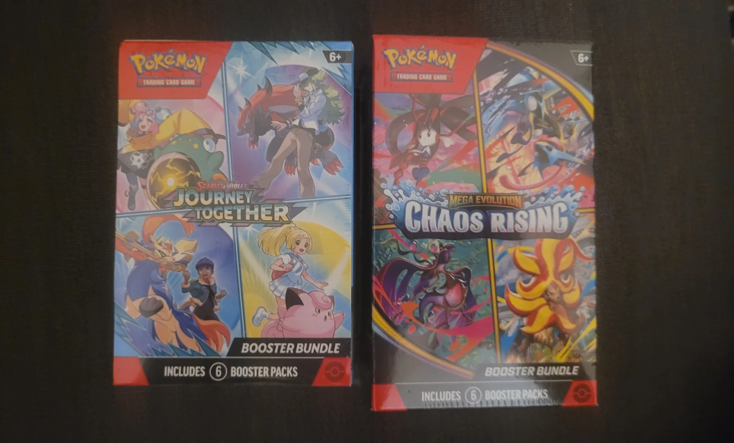 Pokemon TCG Chaos Rising and Journey Together Booster Bundles