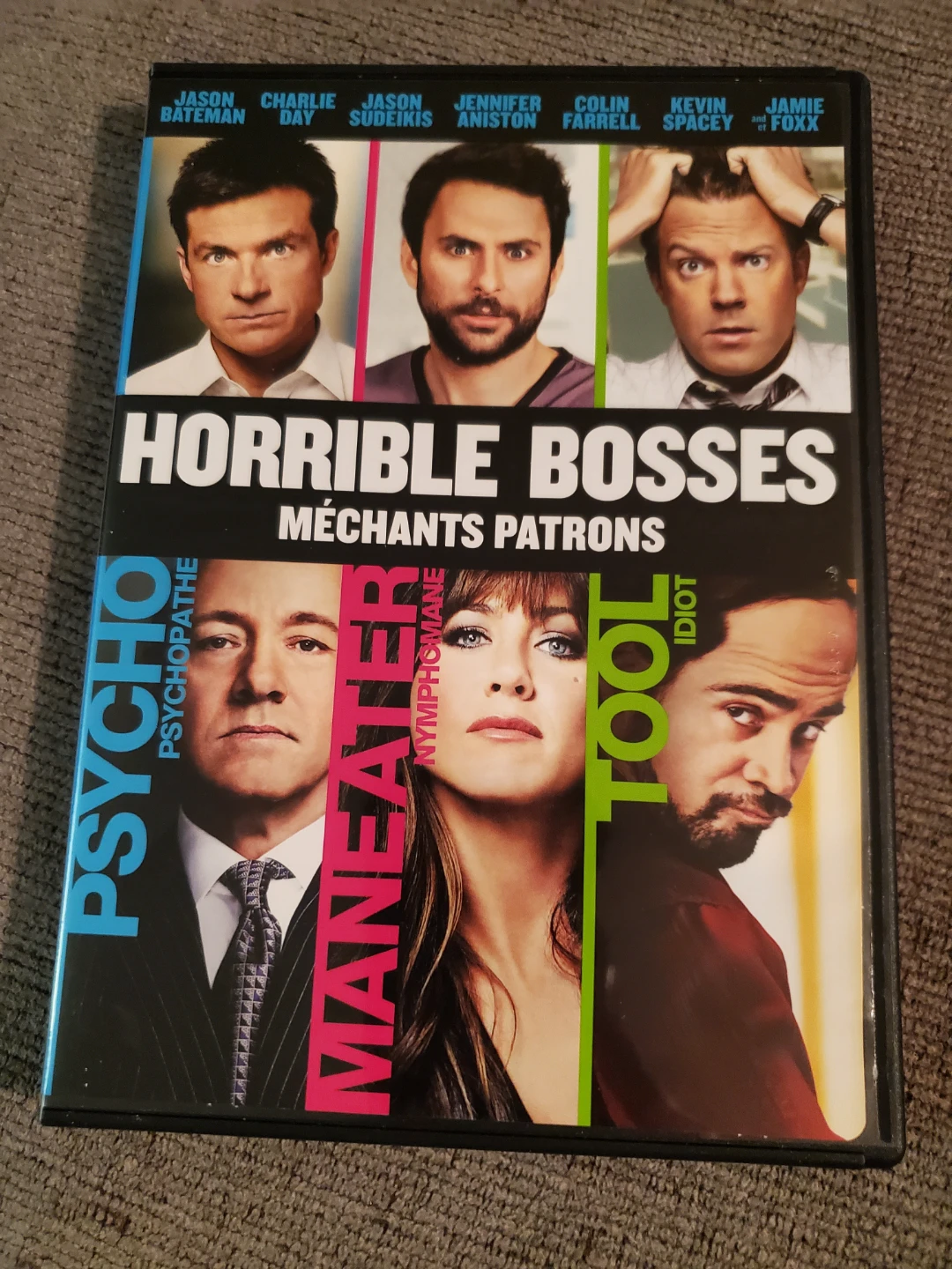Horrible Bosses DVD ⚽