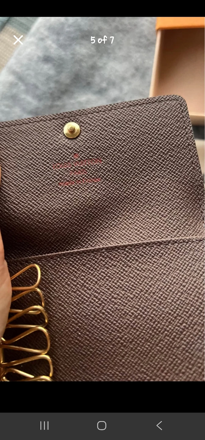 Louis Vuitton Damier Ebene 6 Key Holder - photo 3