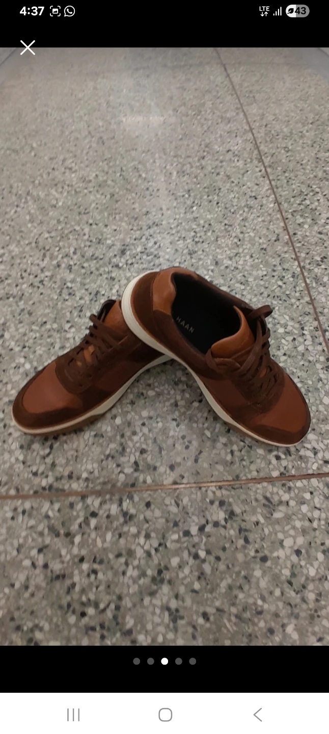 Cole Haan Men's Brown Leather Sneakers Size 11 - photo 2
