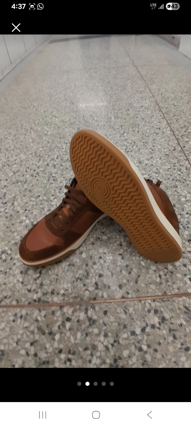 Cole Haan Men's Brown Leather Sneakers Size 11 - photo 4