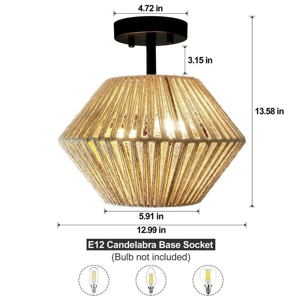 Ceiling light <> Rope Pendant Light Fixture - photo 2