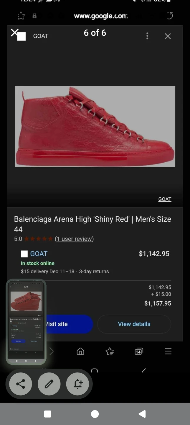 Balenciaga Arena Leather low tops - photo 4