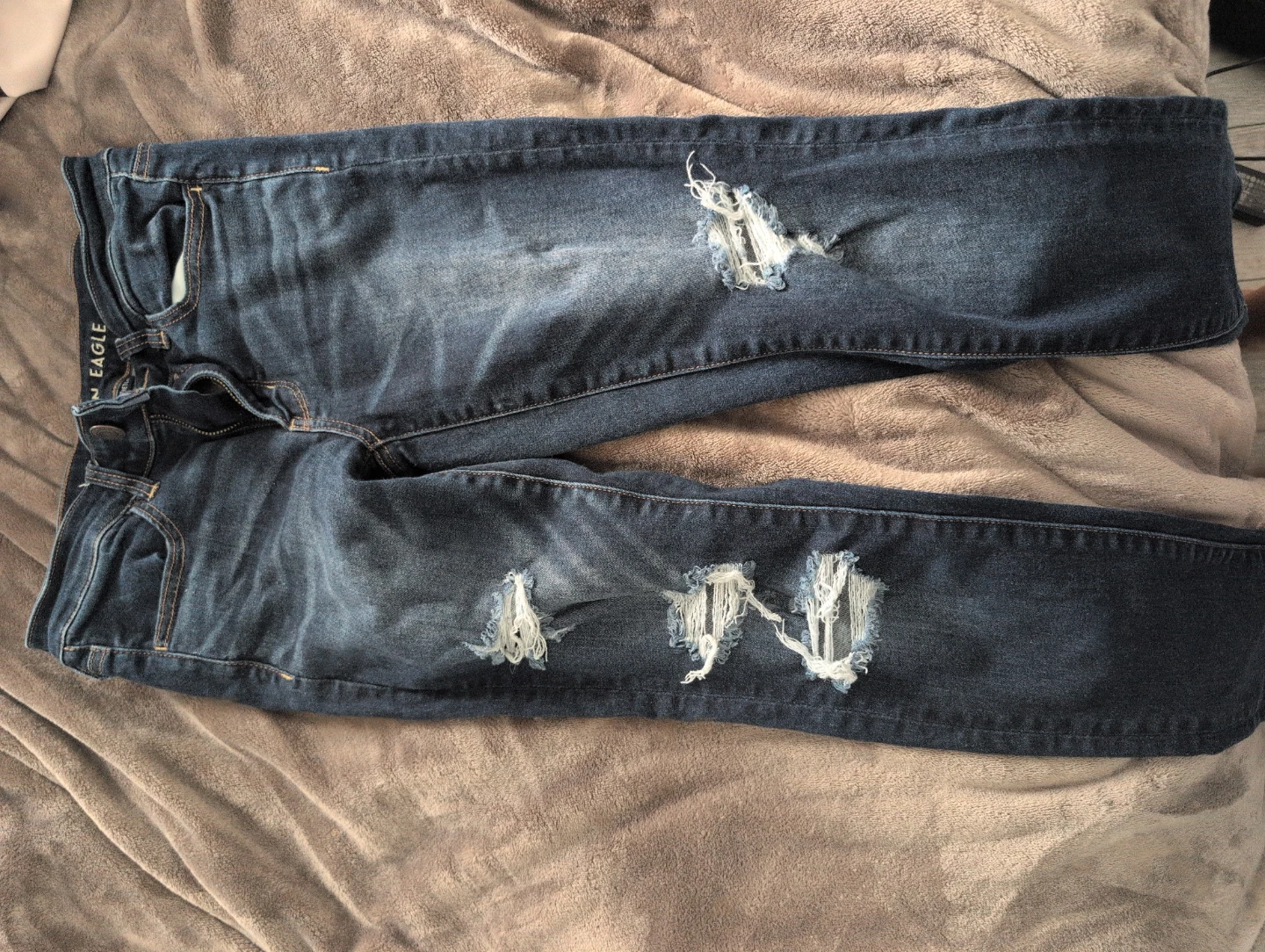 American Eagle Outfitters Distressed Denim Jeans