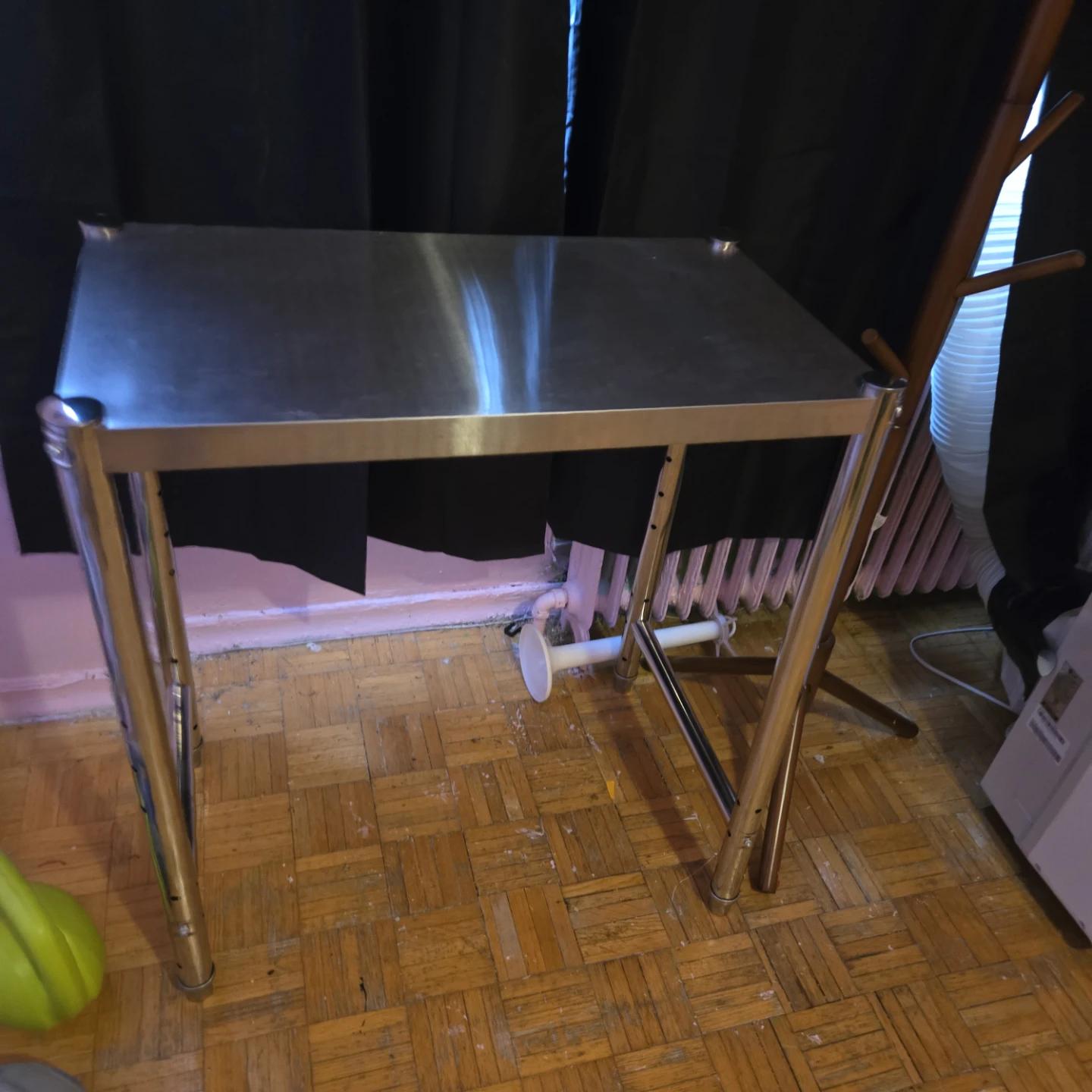 Stainless steel table