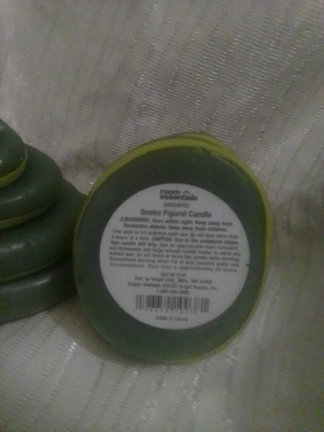 Room Essentials Snake Figural Candle - photo 3