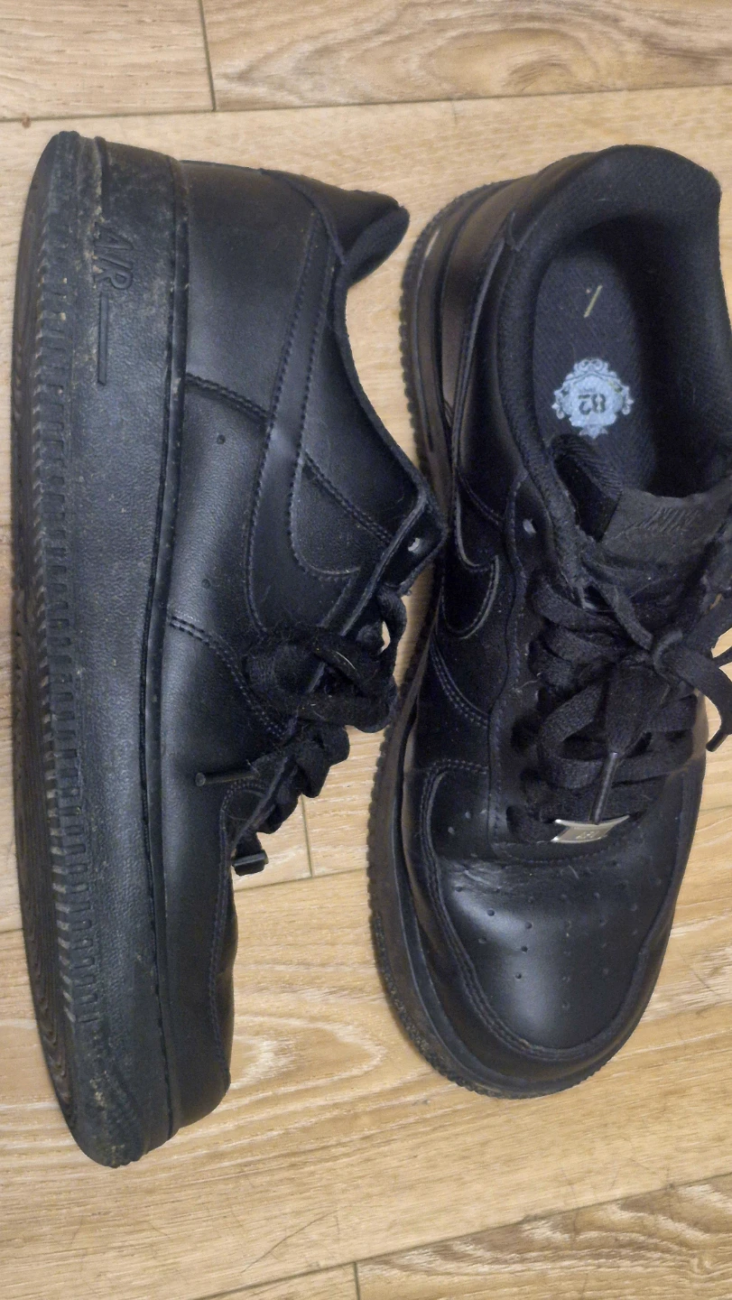Nike Air Force 1 Men's Black Sneakers - photo 2
