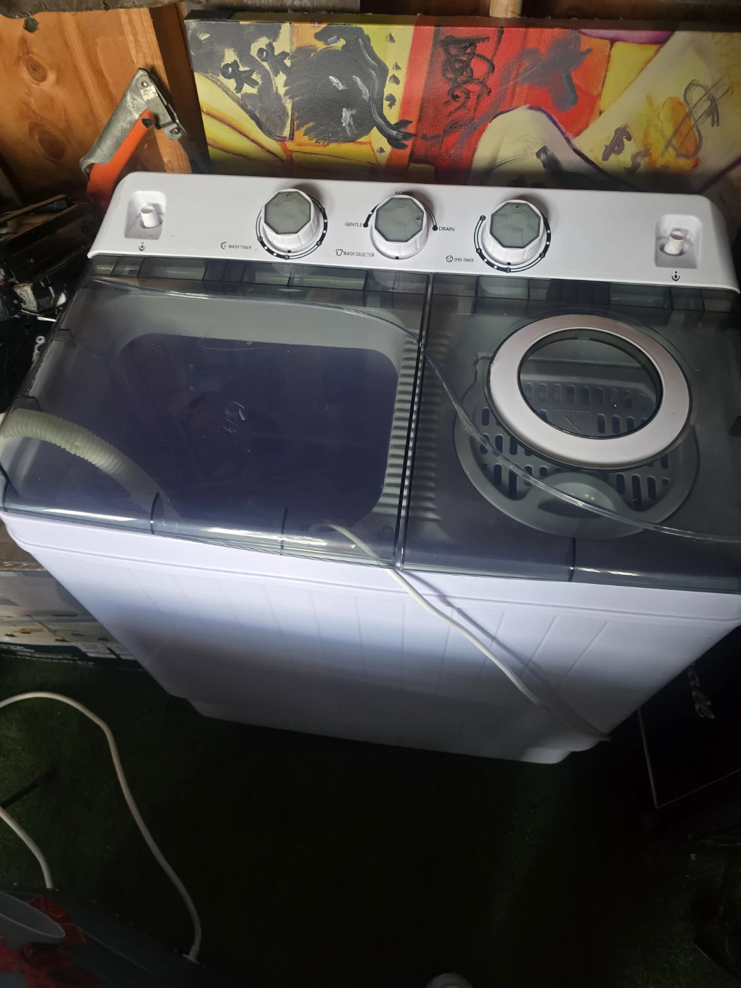 Portable Twin Tub Washing Machine ⚽