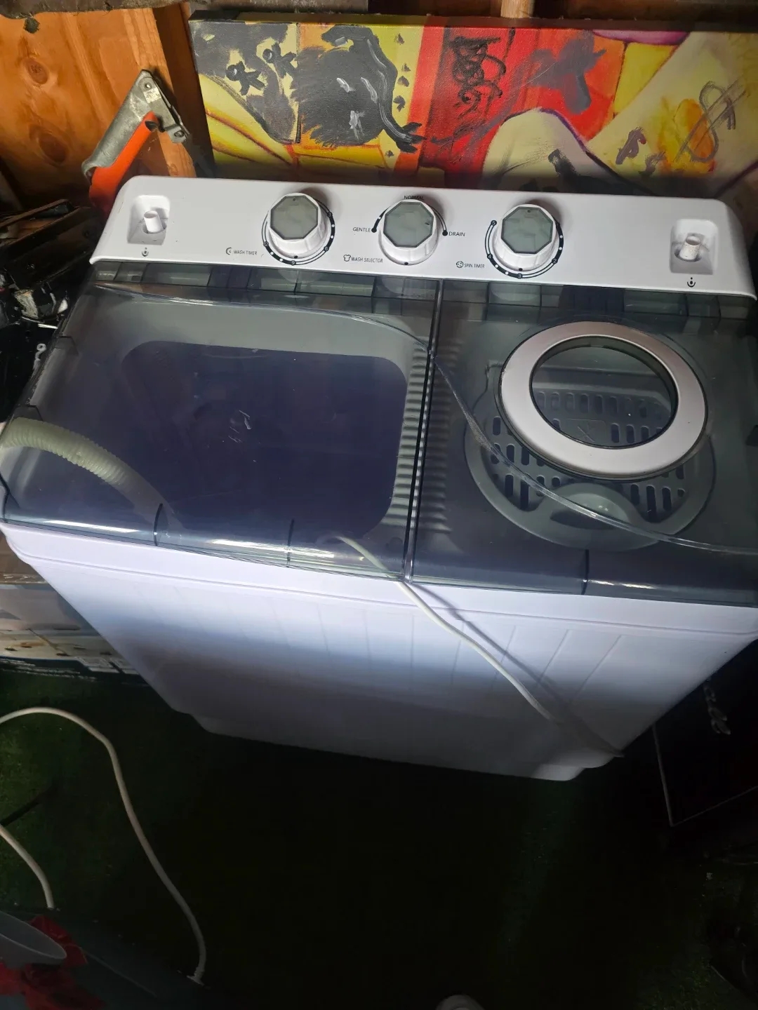 Portable Twin Tub Washing Machine ⚽