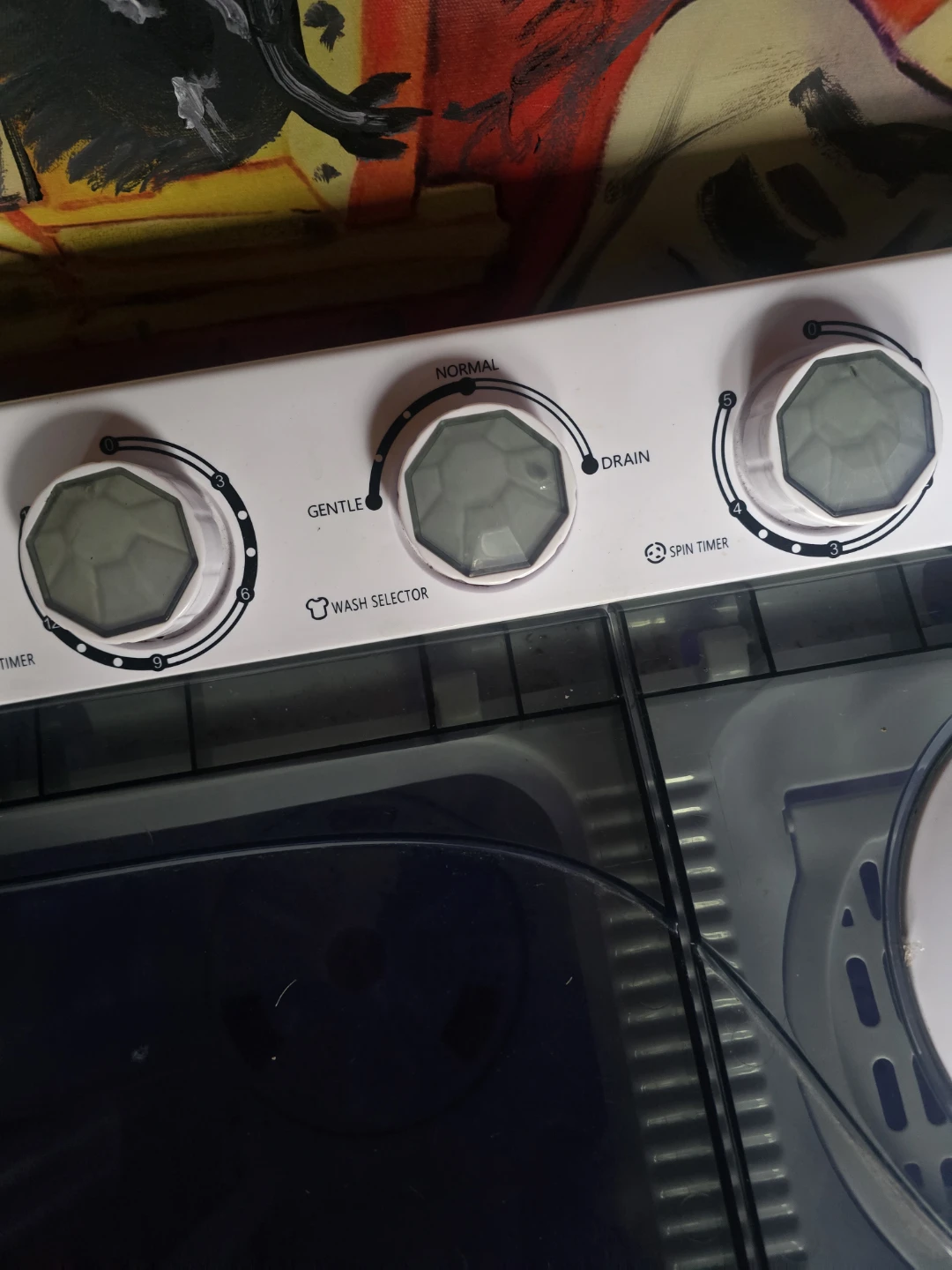 Portable Twin Tub Washing Machine ⚽ - photo 2