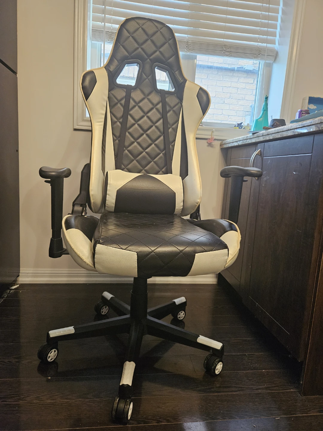 Gaming Chair - Black and White
