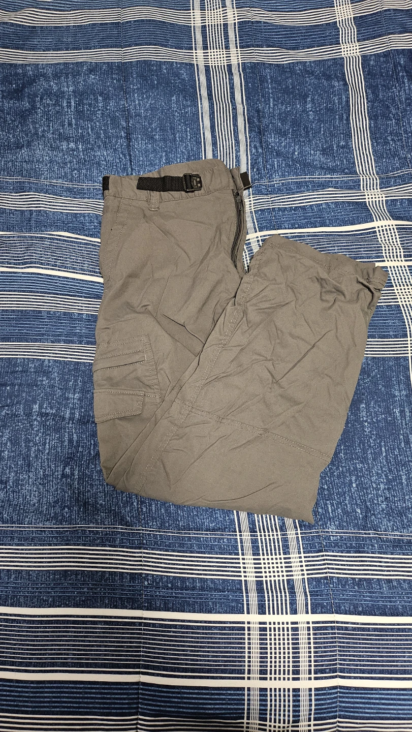 Grey Cargo Pants
