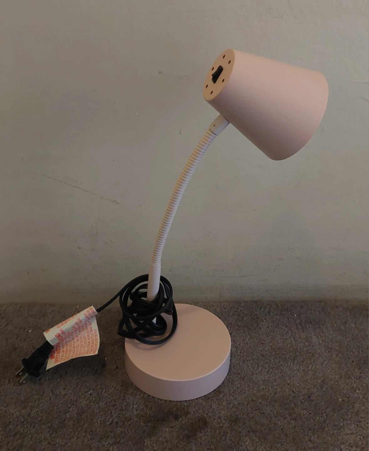 Pink LED Desk Lamp