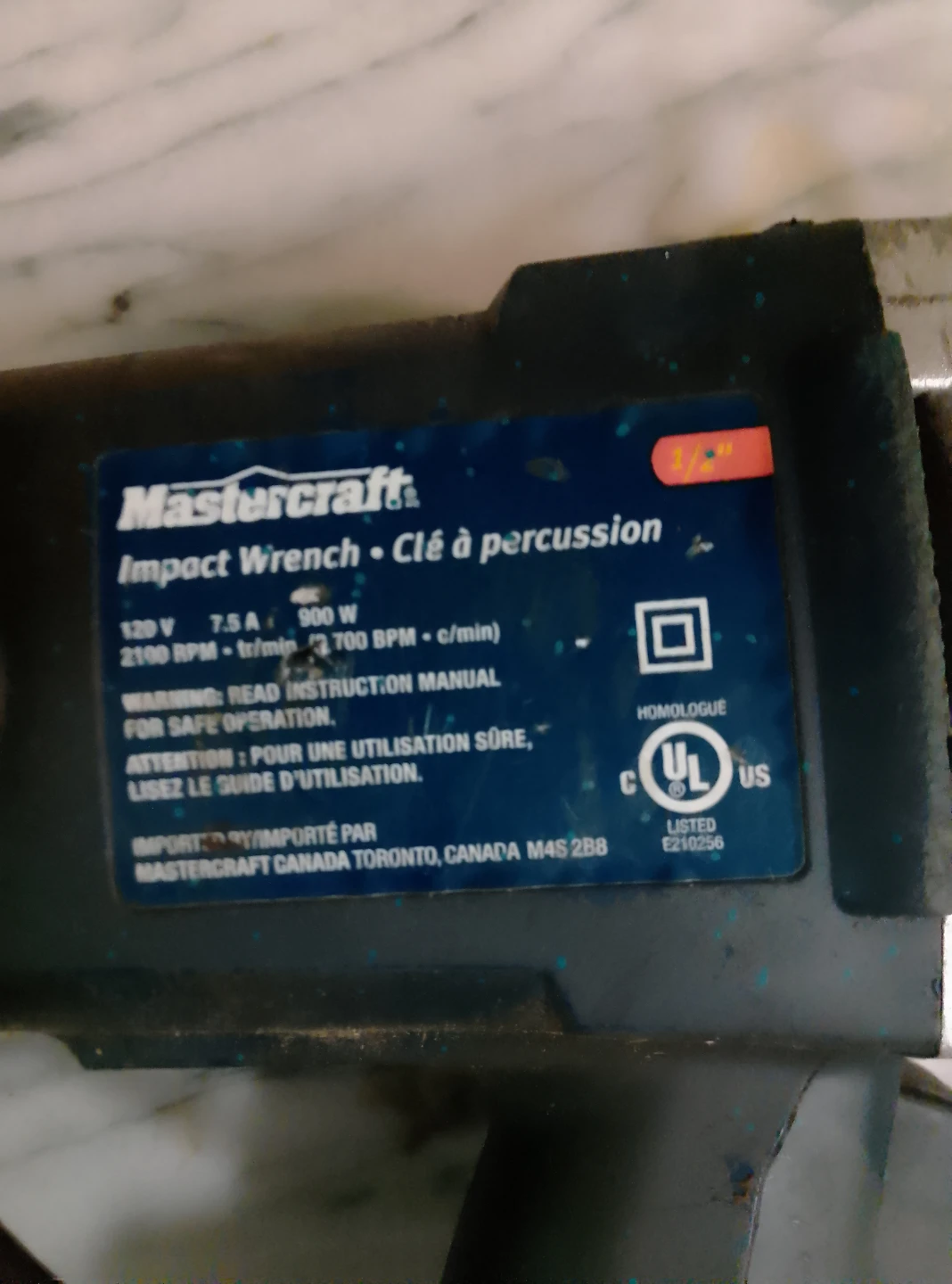 Mastercraft Impact Wrench - photo 2