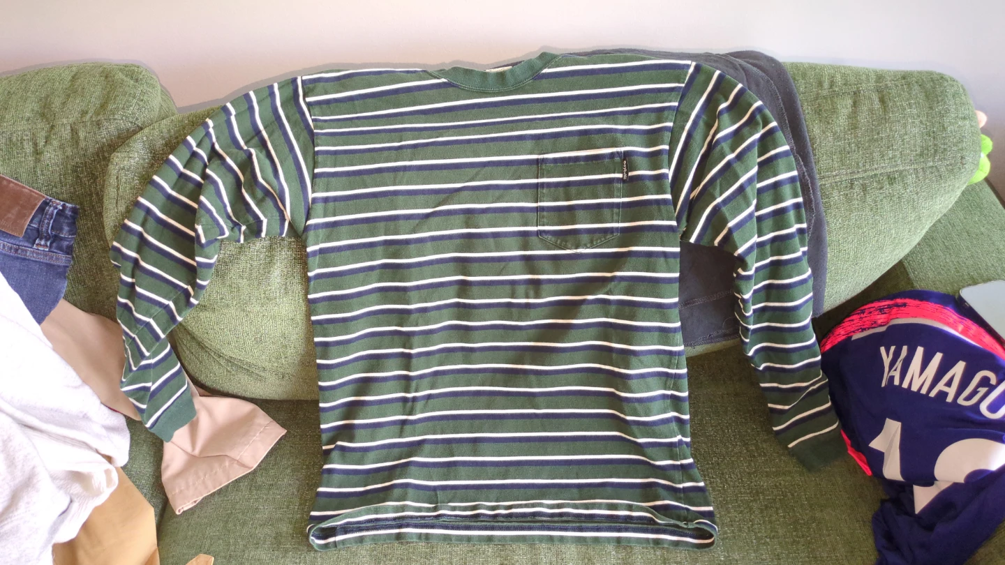 Say Hello: Striped Long Sleeve T-Shirt