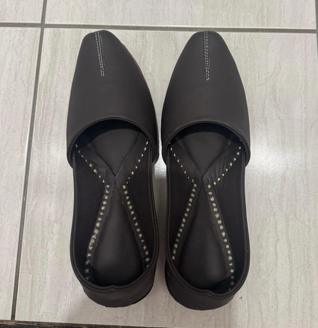 Black Jutti Shoes
