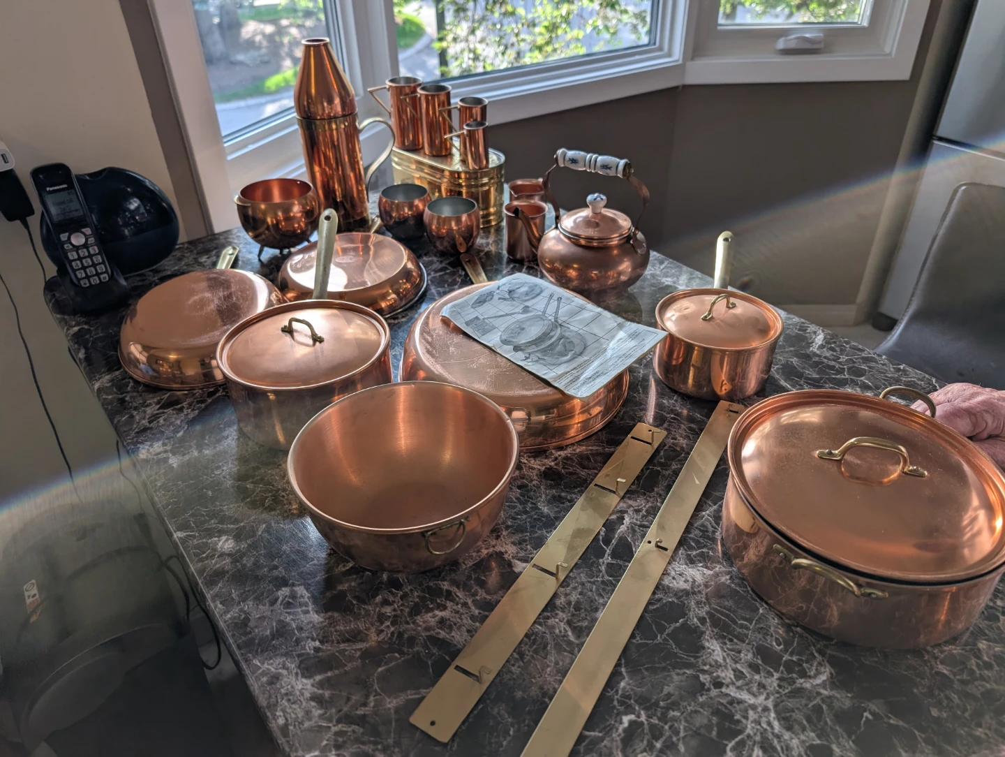 Copper pots pans and multiple peices - photo 3