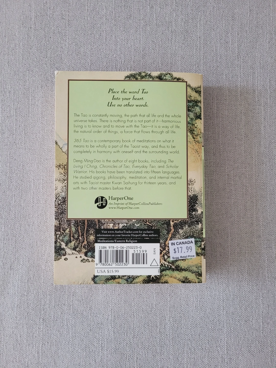 365 Tao Daily Meditations by Deng Ming-Dao - photo 2