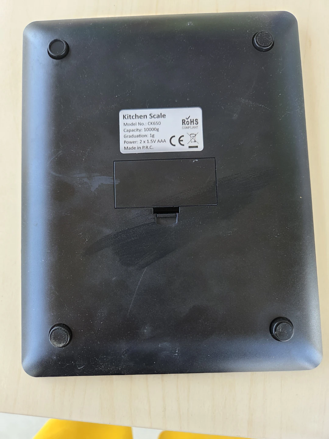 Kitchen Scale CK650 1000g Capacity - photo 5