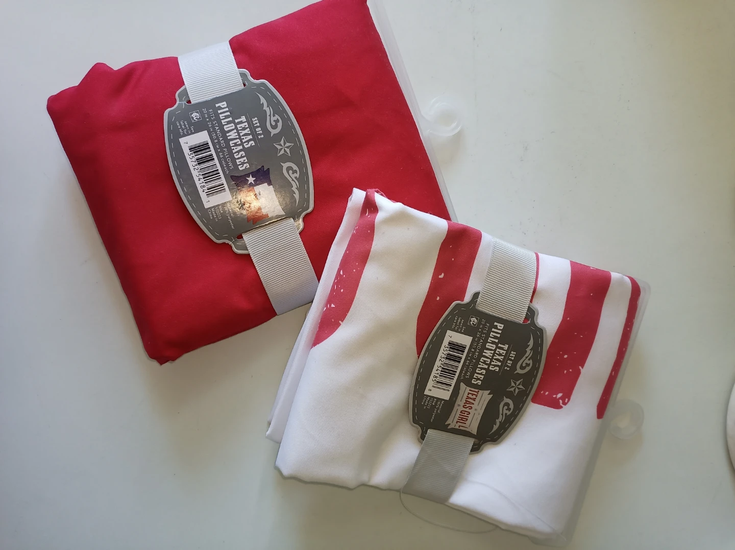New~4x Texas Pillow Cases