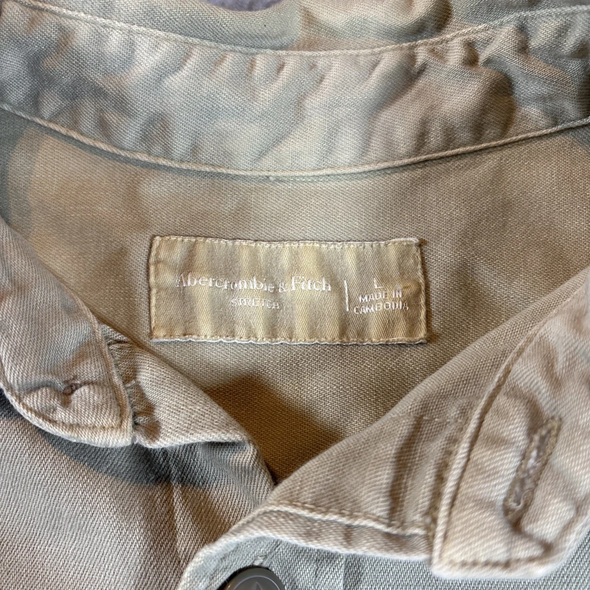 Abercrombie & Fitch Men's Long Sleeve chore safari shirt - photo 2