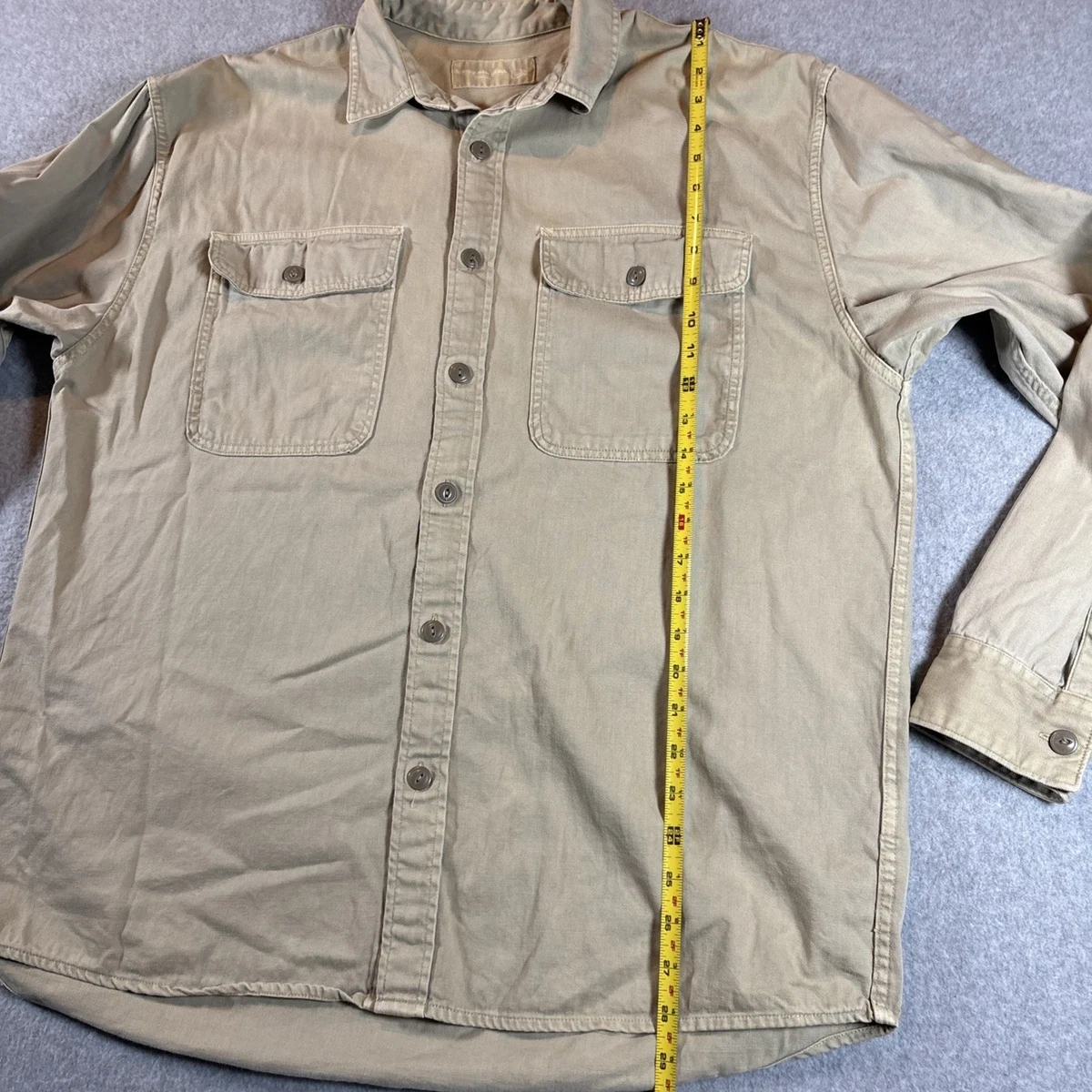 Abercrombie & Fitch Men's Long Sleeve chore safari shirt - photo 4