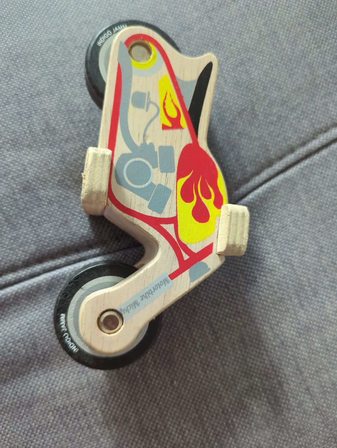 Wooden Motorcycle Toy - photo 2