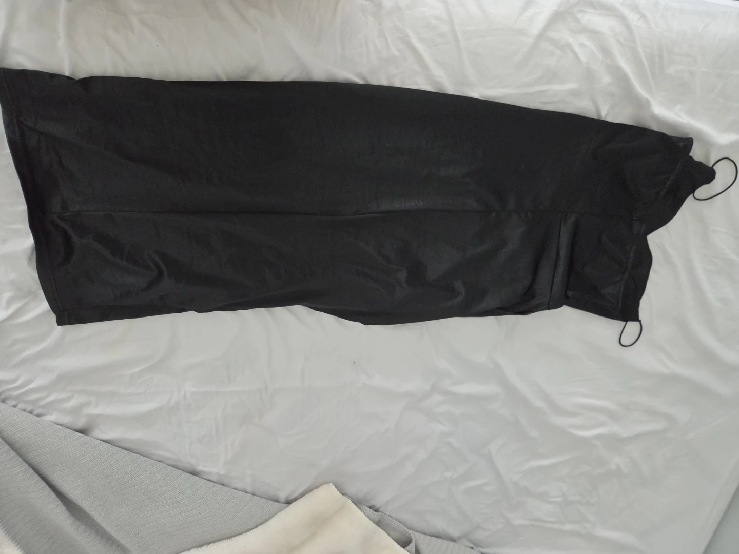 Black Maxi Dress with Slit - photo 2