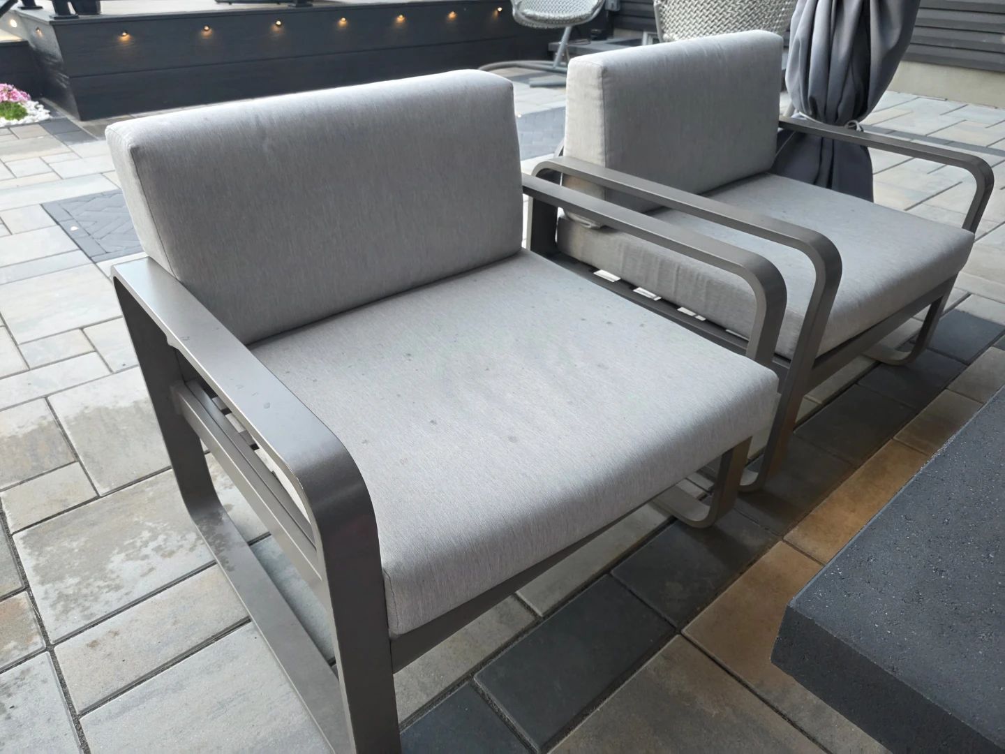 Outdoor Patio Set - 2 Chairs & Loveseat - photo 2