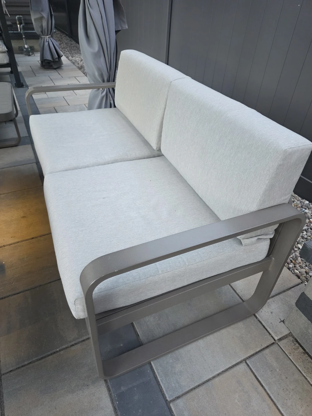 Outdoor Patio Set - 2 Chairs & Loveseat - photo 5