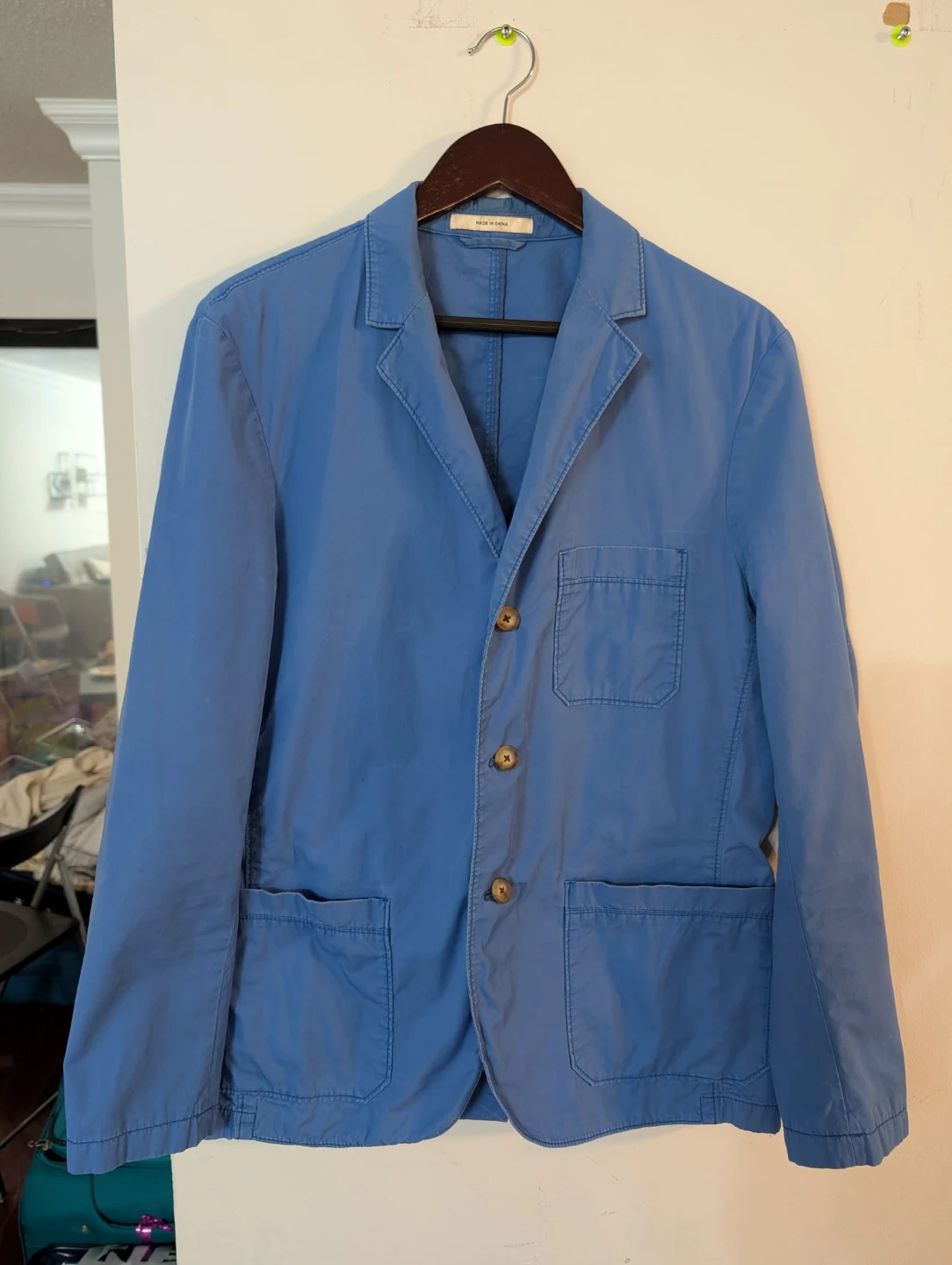 Club Monaco Men's Blue Blazer