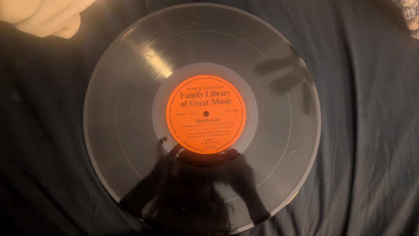 Beethoven Symphony No. 6 Pastoral Vinyl Record - photo 2