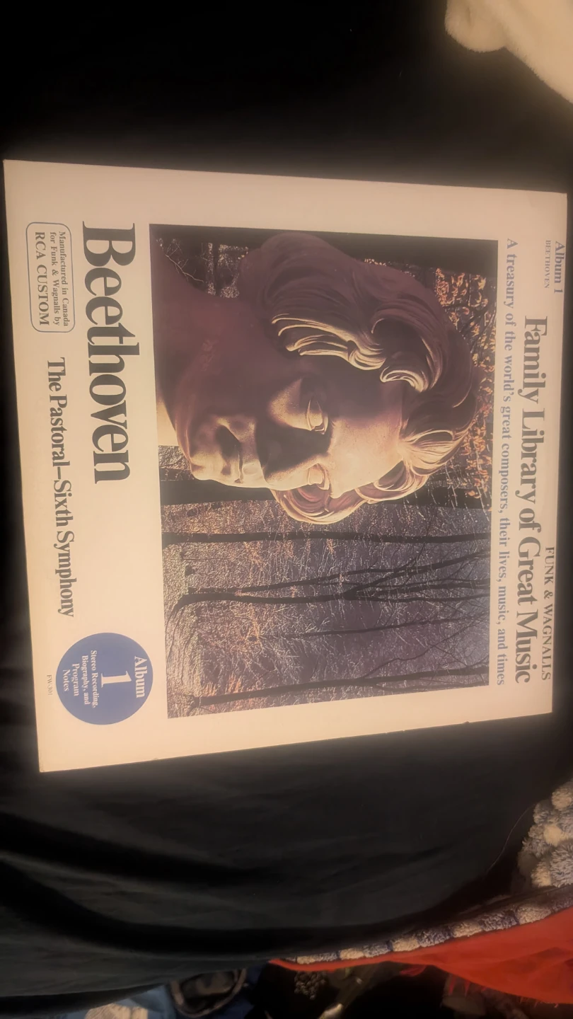Beethoven Symphony No. 6 Pastoral Vinyl Record