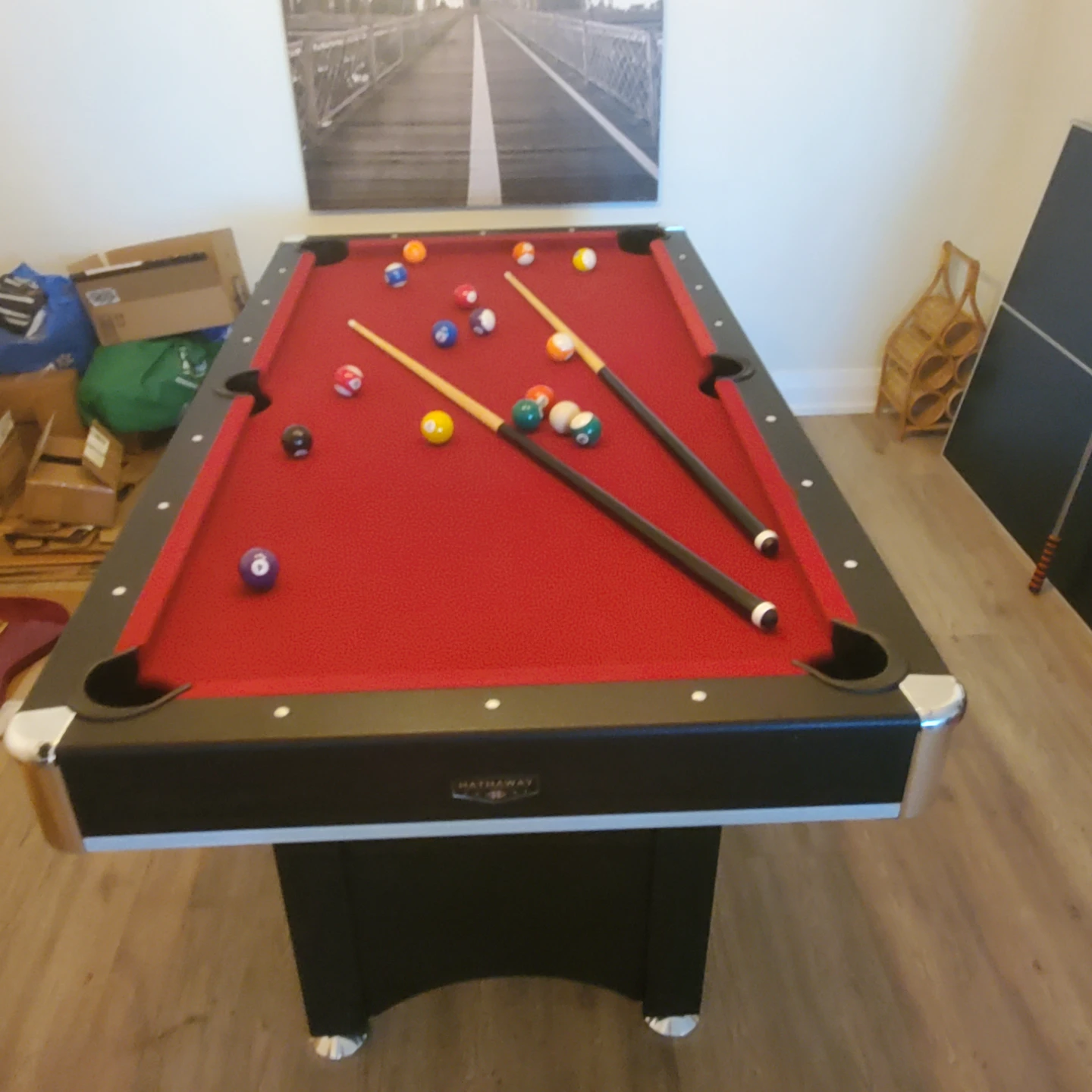 Hathaway Spartan 6-ft Pool Table with Table Tennis Top - photo 4