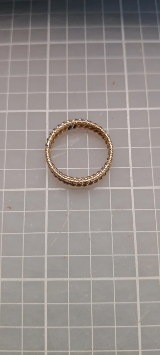 Twisted Stacking Rings Set - photo 2