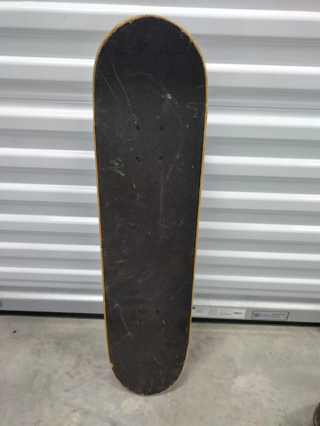 Skateboard with Skeleton Graphic 28" long & 8" wide - photo 2