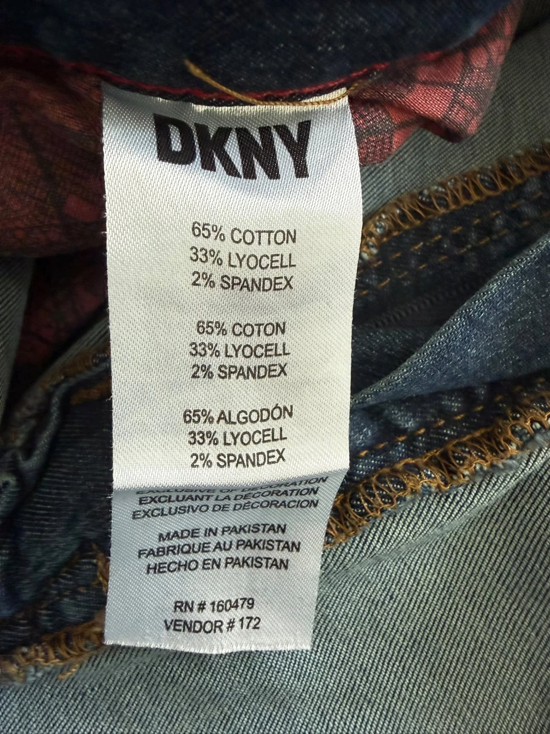 DKNY Mercer Skinny Fit Jeans - Blue - photo 3