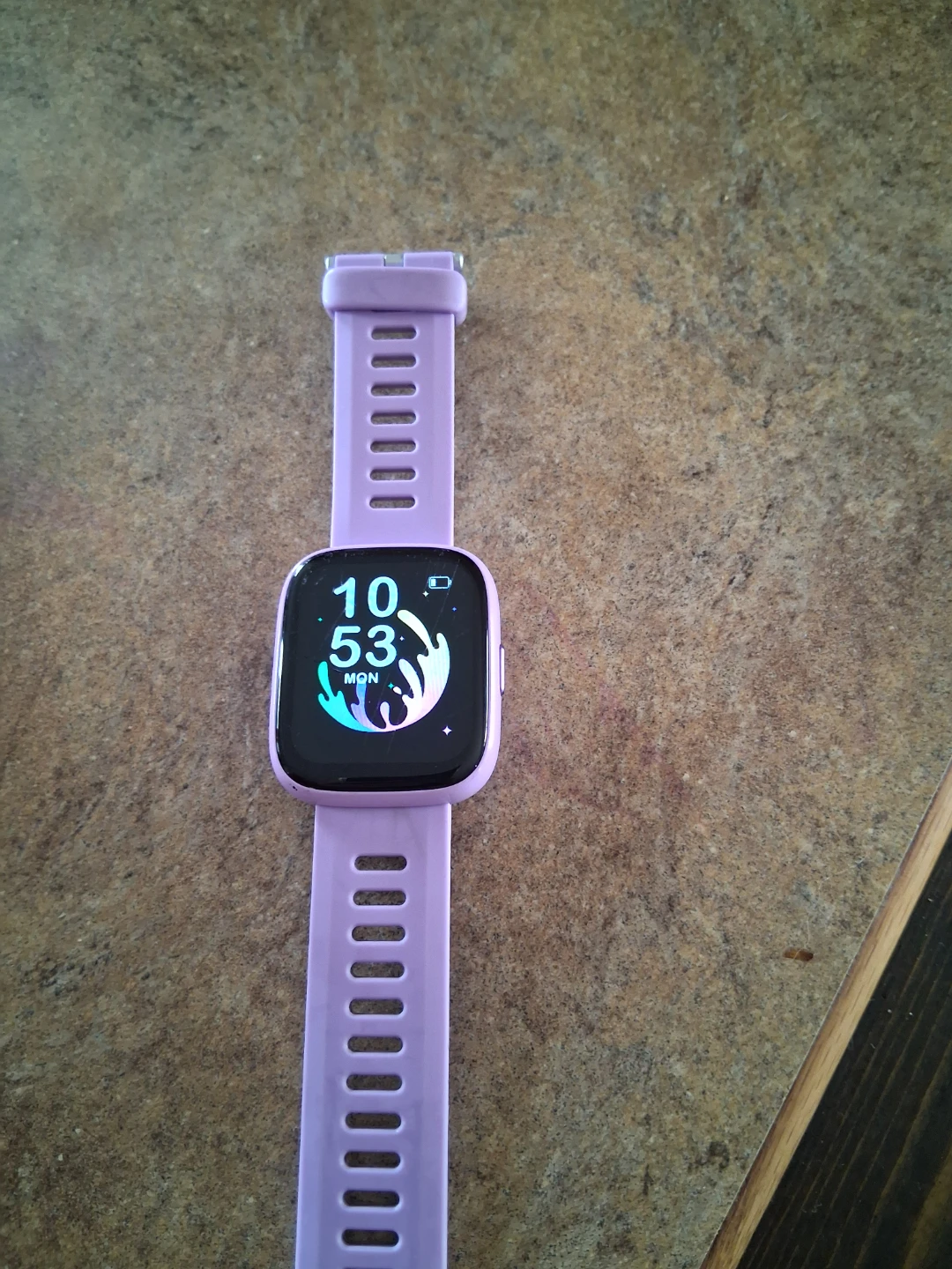 Purple Smartwatch with Games and Activity Tracker