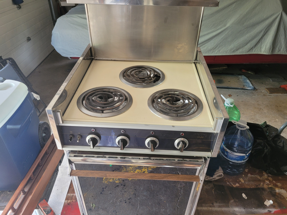 Vintage 3-Burner Electric Stove with Oven - photo 5