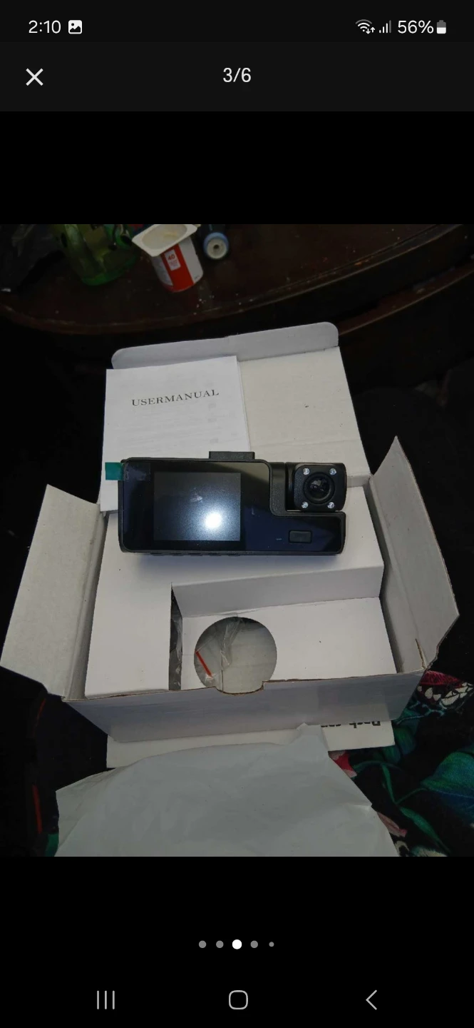 Dash cam Super HD 1296P asking for $80 obo - photo 3