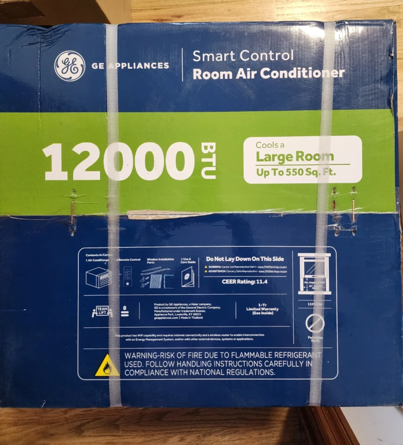 GE Smart Control Room Air Conditioner 12000 BTU - photo 4