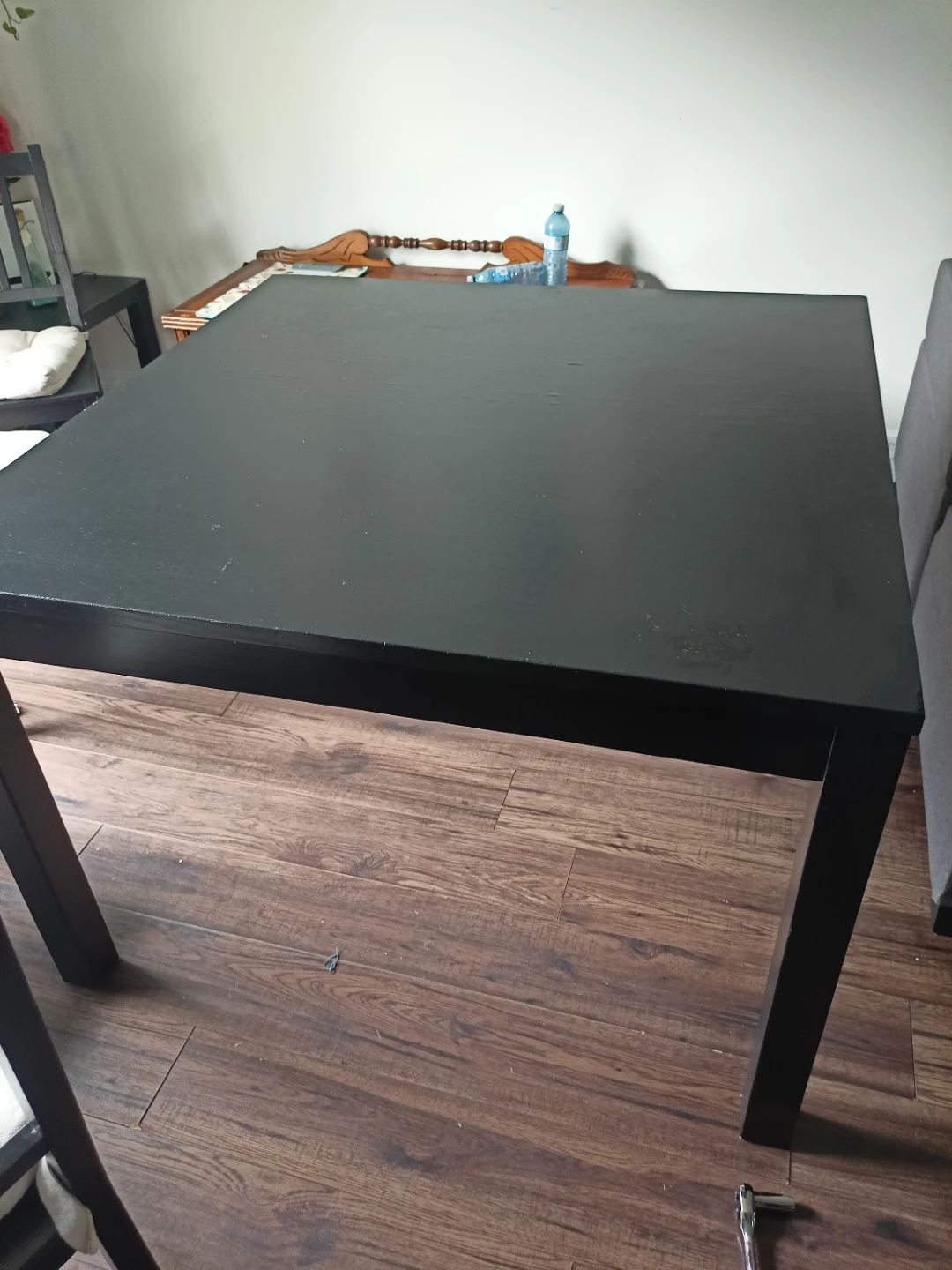 Black Square Dining Table - photo 3