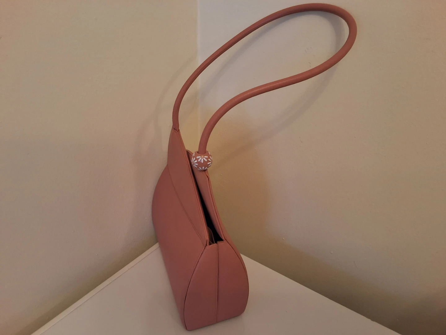 Leather shoulder bag - photo 3