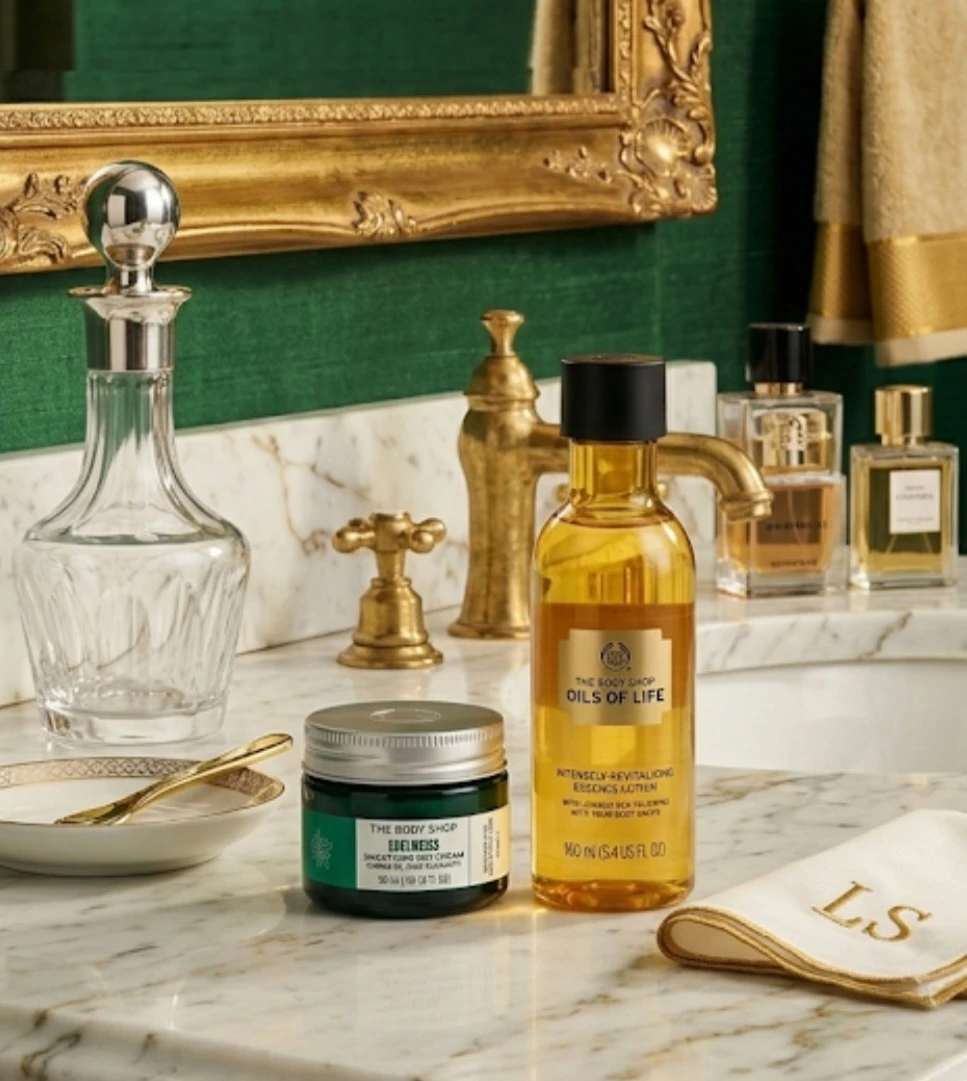BN The Body Shop Lotion & Cream Set