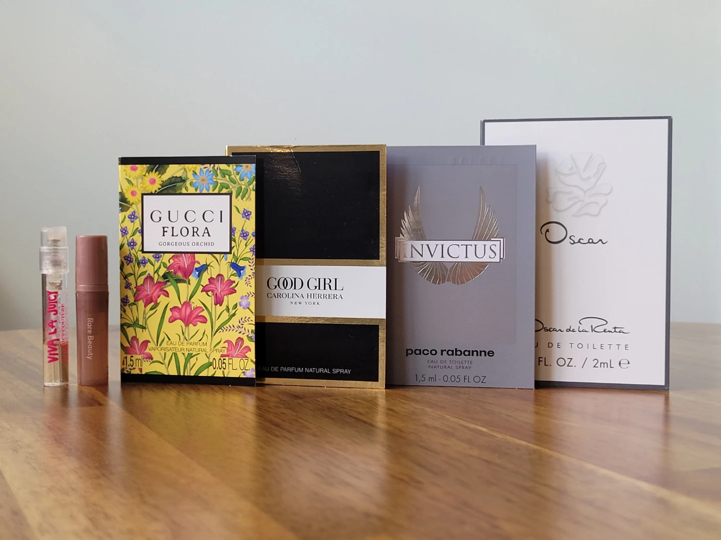 Six Perfume Samples