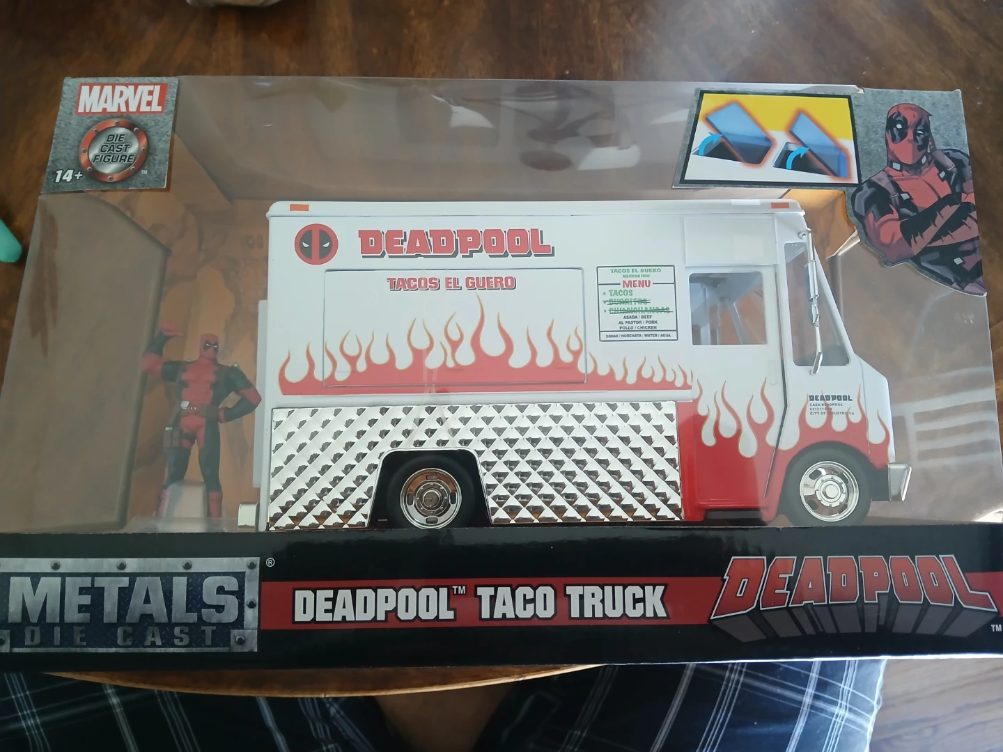Marvel Deadpool Taco Truck Die Cast Figure